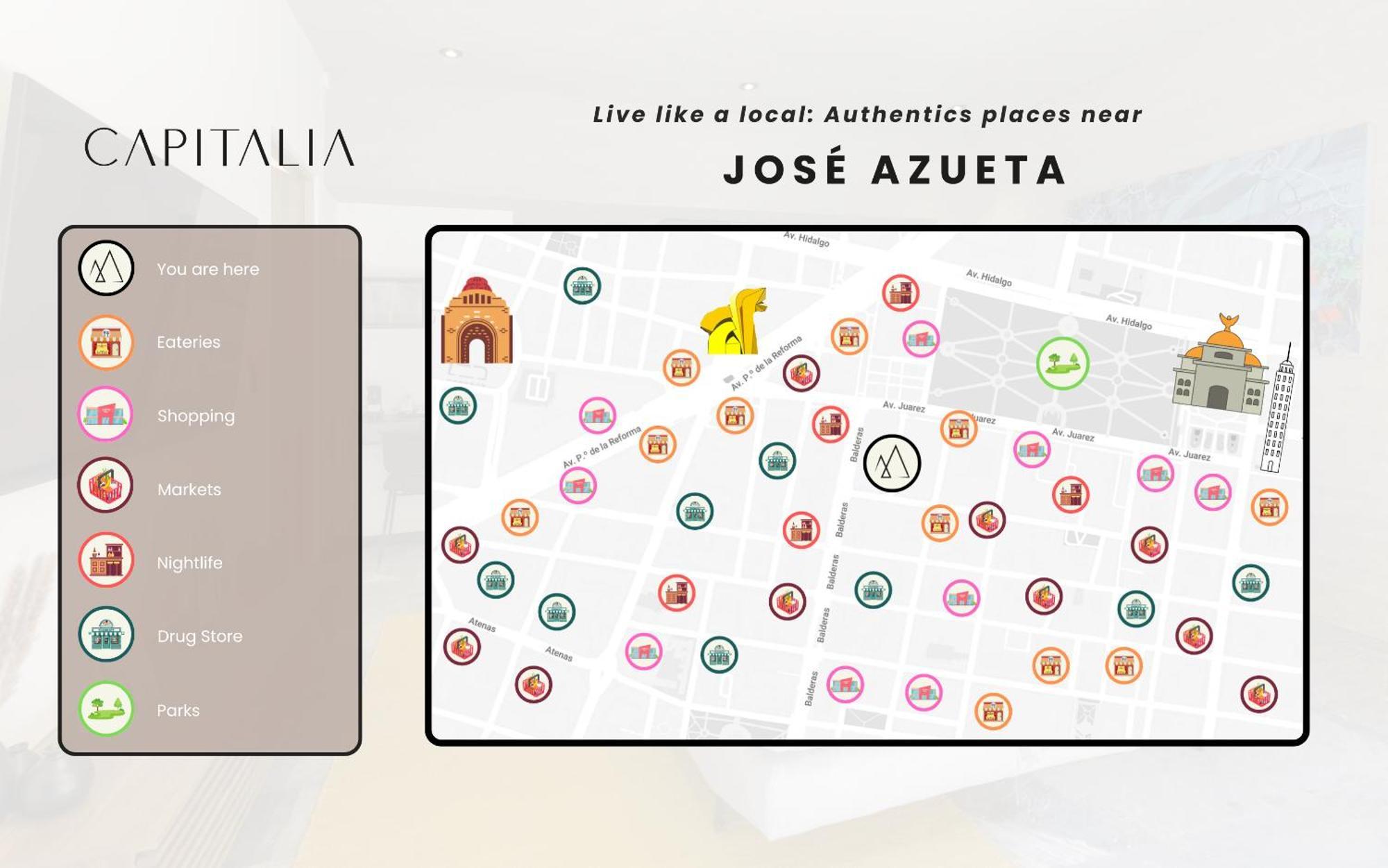 Capitalia - Apartments - Centro Historico Mexico City Ngoại thất bức ảnh